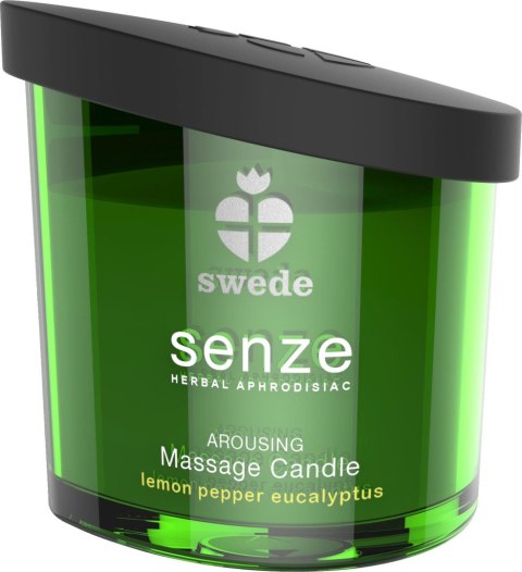 Swede - Senze Arousing Massage Candle Lemon Pepper Eucalyptus Swede - Senze Arousing Massage Candle Lemon Pepper Eucalyptus