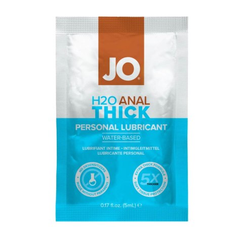 System JO - Anal Thick Water Based Lubricant Sachet 5ml System JO - Anal Thick Water Based Lubricant Sachet 5ml