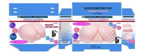 Double pleasure flesh 2.2 kg vibrating big masturbator Double pleasure flesh 2.2 kg vibrating big masturbator
