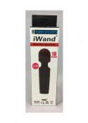 Iwand black rechargeable silicone bodywand massager Iwand black rechargeable silicone bodywand massager