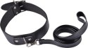 Kinky collar black collar with leash adjustable Kinky collar black collar with leash adjustable