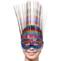 Maska-Venetian Mask Rainbow Deluxe Maska-Venetian Mask Rainbow Deluxe