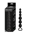 Plug-Power Escorts - Anal Beads Runner - Silicone-Black Plug-Power Escorts - Anal Beads Runner - Silicone-Black