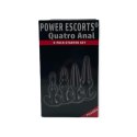 Plug-Quatro Anal Plugs Starter Set- 4-Pack Black Plug-Quatro Anal Plugs Starter Set- 4-Pack Black