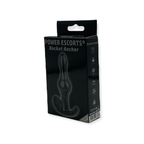 Plug-Rocket Anchor Plug 8,5cm Black Plug-Rocket Anchor Plug 8,5cm Black