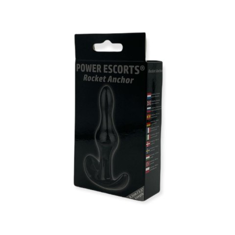 Plug-Rocket Anchor Plug 8,5cm Black Plug-Rocket Anchor Plug 8,5cm Black