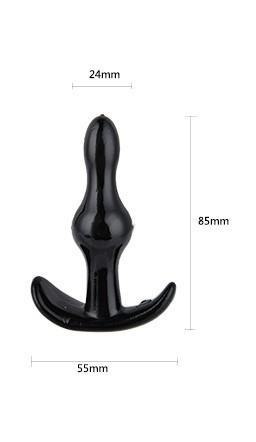 Plug-Rocket Anchor Plug 8,5cm Black Plug-Rocket Anchor Plug 8,5cm Black