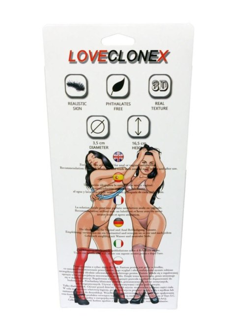 Proteza-AFRODYTA Strap On-LOVECLONEX 6,5"""""""" Proteza-AFRODYTA Strap On-LOVECLONEX 6,5""""""""