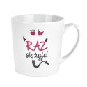 CRAZY GIRL - Kubek NBC matowy 480ml-Grzeczne dziewczynki idą do nieba... CRAZY GIRL - Kubek NBC matowy 480ml-Grzeczne dziewczynki idą do nieba...