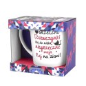 CRAZY GIRL - Kubek NBC matowy 480ml-Grzeczne dziewczynki idą do nieba... CRAZY GIRL - Kubek NBC matowy 480ml-Grzeczne dziewczynki idą do nieba...