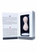 Kulki-Vibrating Silicone Kegel Balls USB 10 Function / Remote control -Flesh Kulki-Vibrating Silicone Kegel Balls USB 10 Function / Remote control -Flesh