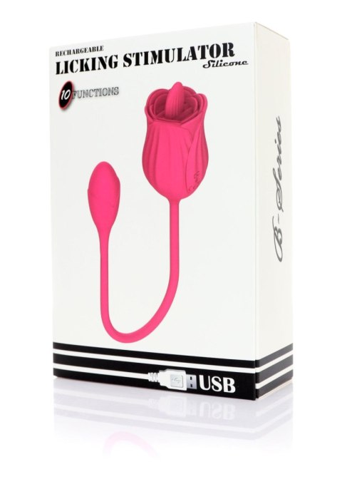 Stymulator - Licking massager with vibrating Egg USB 10 Functions Stymulator - Licking massager with vibrating Egg USB 10 Functions