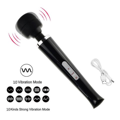 Stymulator-Magic Massager Wand USB Purple 10 Function Stymulator-Magic Massager Wand USB Purple 10 Function