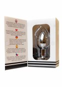 Stymulator-Rechargeable Butt Plug Vibrator USB 10 Functions - Silver Stymulator-Rechargeable Butt Plug Vibrator USB 10 Functions - Silver