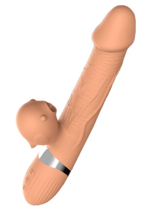 Wibrator-Basia Thtusting Vibrator 2 in 1 Tongue Vibrators USB Wibrator-Basia Thtusting Vibrator 2 in 1 Tongue Vibrators USB