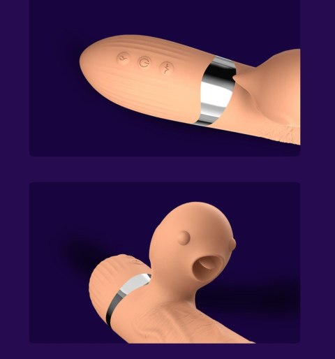 Wibrator-Basia Thtusting Vibrator 2 in 1 Tongue Vibrators USB Wibrator-Basia Thtusting Vibrator 2 in 1 Tongue Vibrators USB
