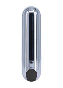 Wibrator-Strong Bullet Vibrator Silver/Black USB 10 Function Wibrator-Strong Bullet Vibrator Silver/Black USB 10 Function