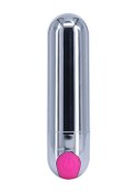 Wibrator-Strong Bullet Vibrator Silver/Pink USB 10 Function Wibrator-Strong Bullet Vibrator Silver/Pink USB 10 Function