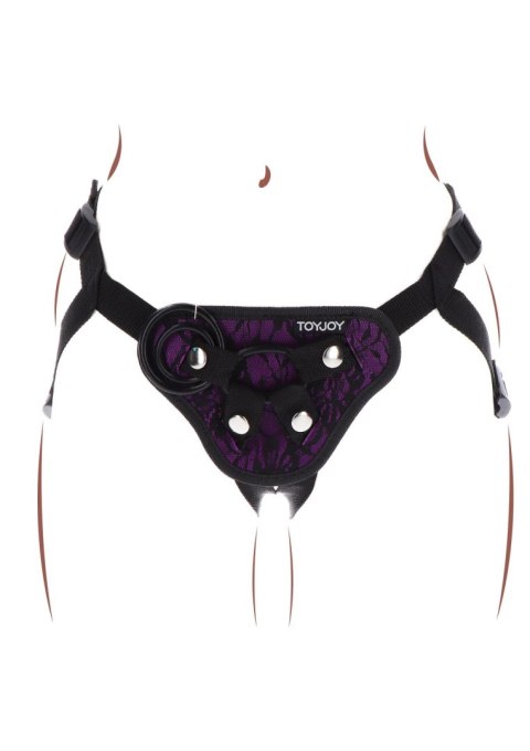 Strap-On Lace Harness Purple Strap-On Lace Harness Purple