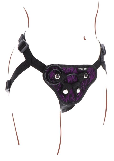 Strap-On Lace Harness Purple Strap-On Lace Harness Purple