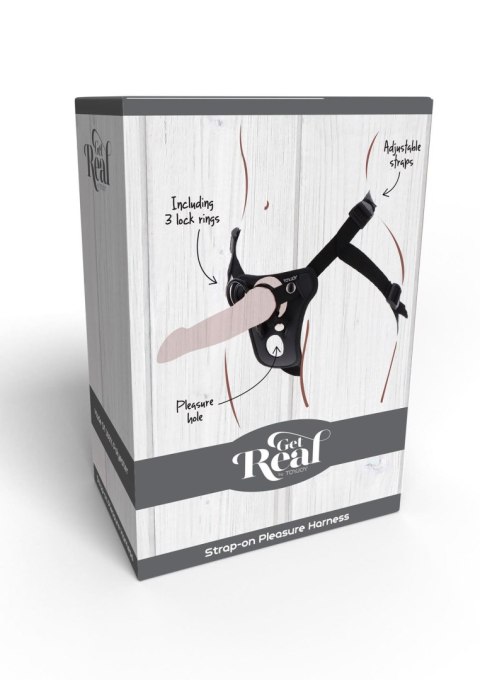 Strap-On Pleasure Harness Black Strap-On Pleasure Harness Black