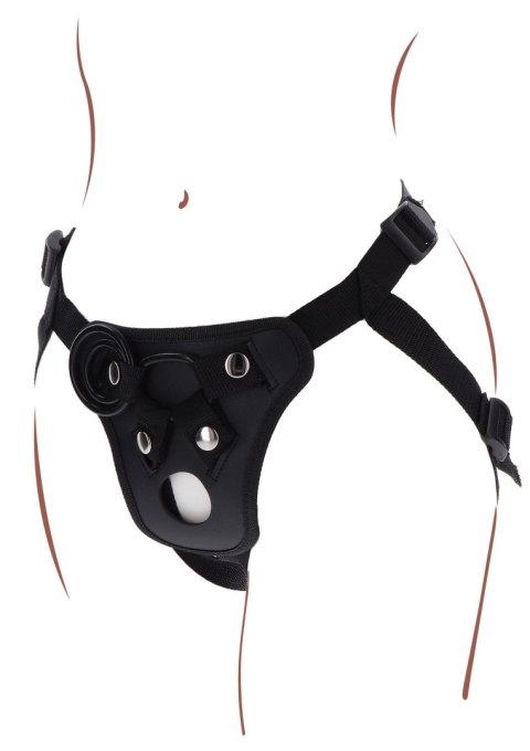 Strap-On Pleasure Harness Black Strap-On Pleasure Harness Black