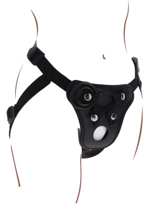 Strap-On Pleasure Harness Black Strap-On Pleasure Harness Black
