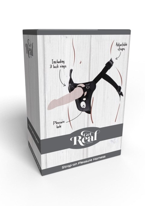 Strap-On Pleasure Harness Black Strap-On Pleasure Harness Black