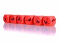 Zabawka-Kostka Miłości 25mm CZERWONA - 1 sztuka Zabawka-Kostka Miłości 25mm CZERWONA - 1 sztuka