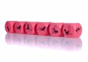 Zabawka-Kostka Miłości 25mm RÓŻOWA - 1 sztuka Zabawka-Kostka Miłości 25mm RÓŻOWA - 1 sztuka