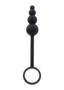 Anal Snake Plug & Penis Ring Black Anal Snake Plug & Penis Ring Black
