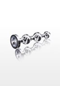 Diamond Star Beads Medium Silver Diamond Star Beads Medium Silver