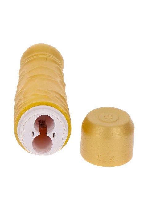 Gold Dicker Original Vibrator Gold Gold Dicker Original Vibrator Gold