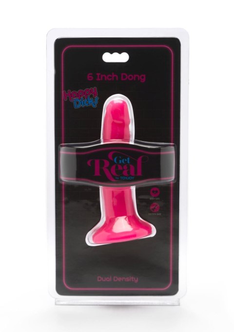 Happy Dicks Dong 6 inch Pink Happy Dicks Dong 6 inch Pink