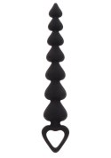 Heart Beads Black Heart Beads Black