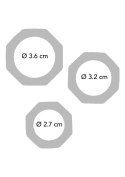 Power Halo C-Ring Set Black Power Halo C-Ring Set Black
