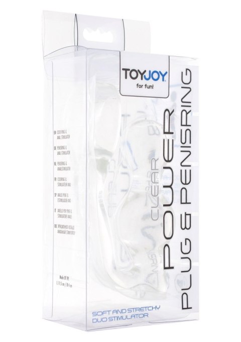 Power Plug & Penisring Transparent Power Plug & Penisring Transparent