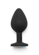 Rainbow Booty Jewel Medium Black Rainbow Booty Jewel Medium Black