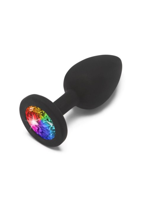 Rainbow Booty Jewel Small Black Rainbow Booty Jewel Small Black