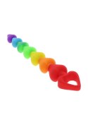 Rainbow Heart Beads Rainbow Rainbow Heart Beads Rainbow