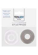 Stud Rings 2pcs Transparent Stud Rings 2pcs Transparent