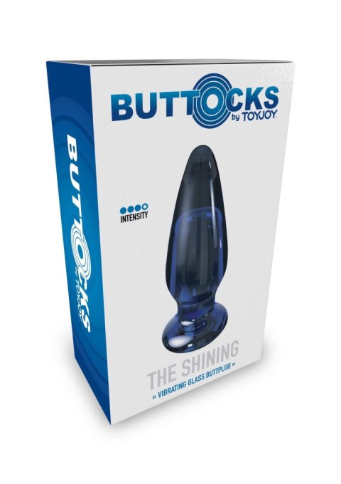 The Shining Glass Buttplug Blue The Shining Glass Buttplug Blue