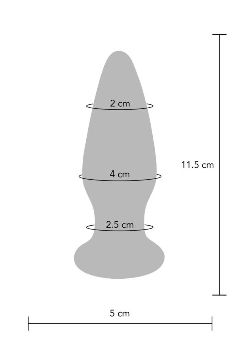 The Shining Glass Buttplug Blue The Shining Glass Buttplug Blue