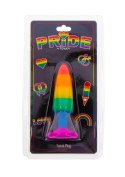 Twink Plug Medium Rainbow Twink Plug Medium Rainbow