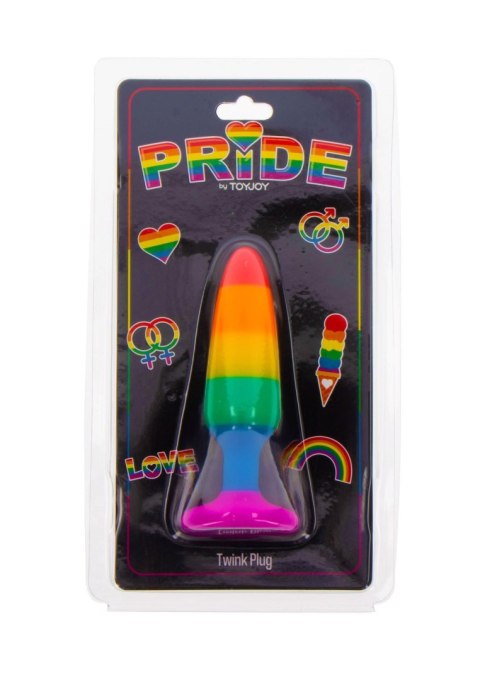 Twink Plug Medium Rainbow Twink Plug Medium Rainbow