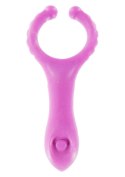 Vibrating Clit-Stim C-Ring Purple Vibrating Clit-Stim C-Ring Purple