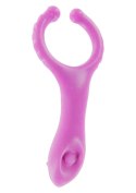 Vibrating Clit-Stim C-Ring Purple Vibrating Clit-Stim C-Ring Purple
